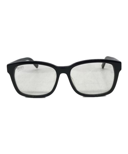 BLACK FLYS（ブラックフライズ）BLACK FLYS (ブラックフライズ) 伊達眼鏡 ブラックの古着・服飾アイテム