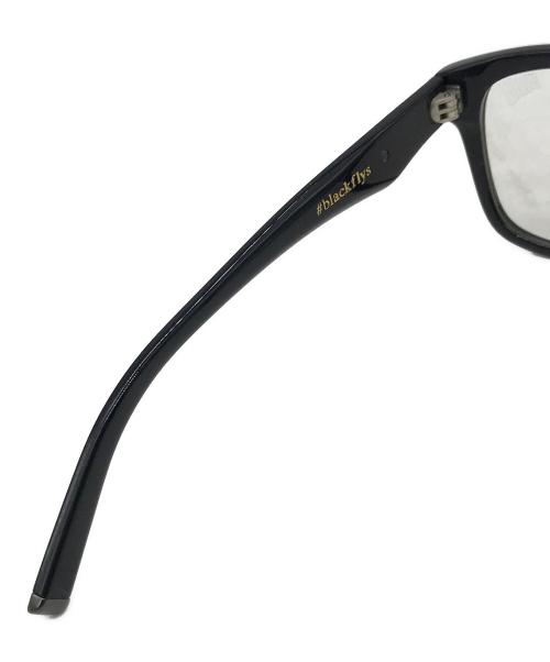 BLACK FLYS（ブラックフライズ）BLACK FLYS (ブラックフライズ) 伊達眼鏡 ブラックの古着・服飾アイテム
