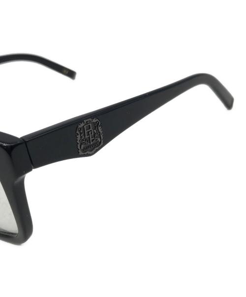 BLACK FLYS（ブラックフライズ）BLACK FLYS (ブラックフライズ) 伊達眼鏡 ブラックの古着・服飾アイテム