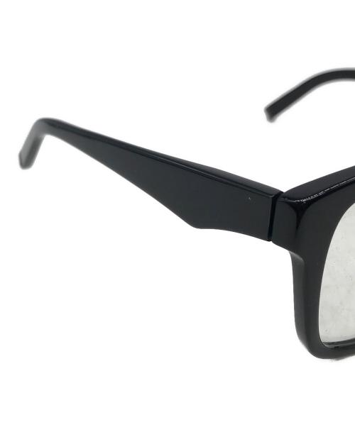 BLACK FLYS（ブラックフライズ）BLACK FLYS (ブラックフライズ) 伊達眼鏡 ブラックの古着・服飾アイテム