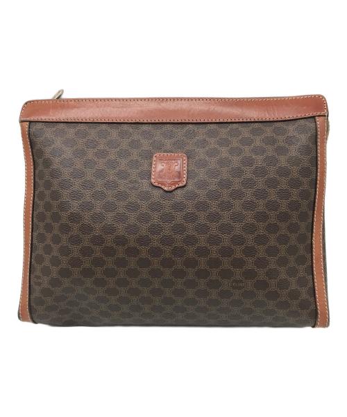 CELINE（セリーヌ）CELINE (セリーヌ) セカンドバッグ ブラウンの古着・服飾アイテム