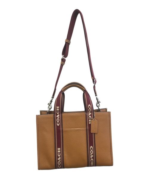 COACH（コーチ）COACH (コーチ) 2WAYショルダーバッグ ブラウンの古着・服飾アイテム