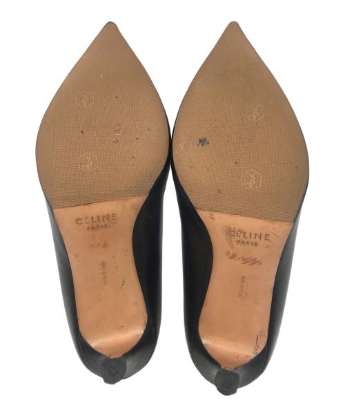CELINE（セリーヌ）CELINE (セリーヌ) ヒールパンプス ブラック サイズ:36.5の古着・服飾アイテム