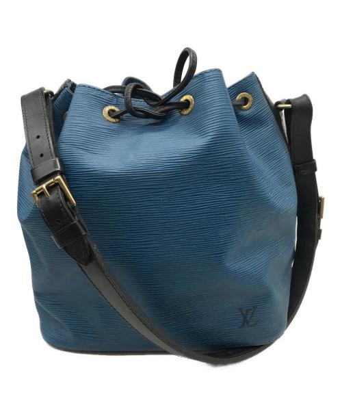 LOUIS VUITTON（ルイ ヴィトン）LOUIS VUITTON (ルイ ヴィトン) プチノエ ブルー×ブラックの古着・服飾アイテム