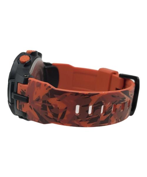 CASIO（カシオ）CASIO (カシオ) 腕時計 ブラック×オレンジの古着・服飾アイテム