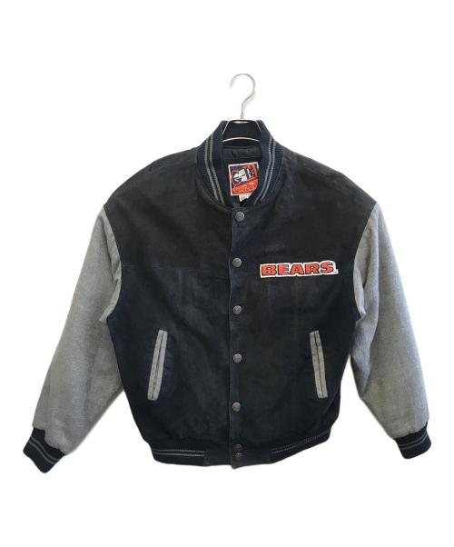 G-Ⅲ and Carl Banks（ジースリー アンド カール バンクス）G-Ⅲ AND CARL BANKS (ジースリー アンド カール バンクス) レザーブルゾン ブラック サイズ:Mの古着・服飾アイテム