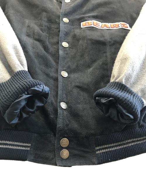 G-Ⅲ and Carl Banks（ジースリー アンド カール バンクス）G-Ⅲ AND CARL BANKS (ジースリー アンド カール バンクス) レザーブルゾン ブラック サイズ:Mの古着・服飾アイテム