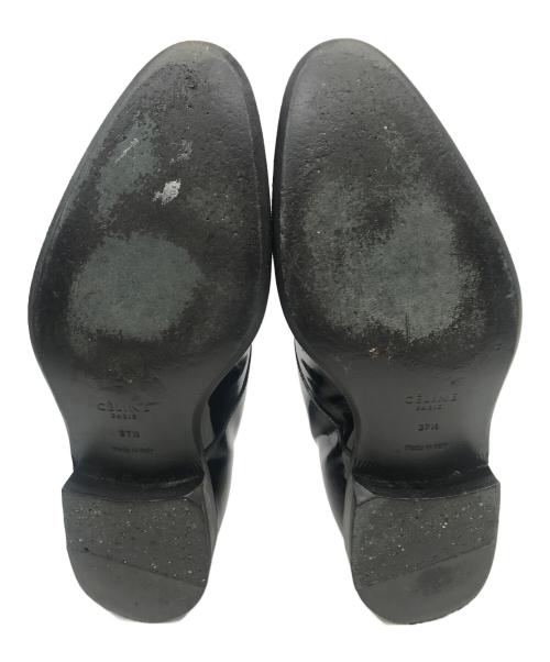 CELINE（セリーヌ）CELINE (セリーヌ) プレーントゥシューズ ブラック サイズ:37 1/2の古着・服飾アイテム