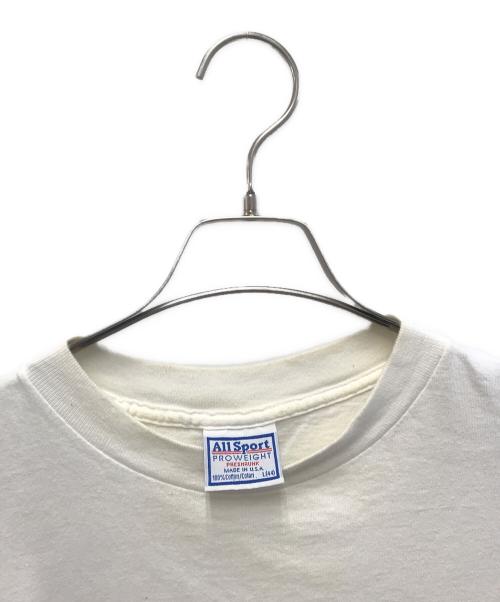 ALL SPORT（オールスポーツ）ALL SPORT (オールスポーツ) 半袖カットソー ホワイト サイズ:Lの古着・服飾アイテム
