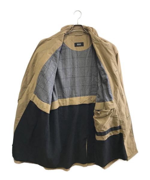 HUGO BOSS（ヒューゴ ボス）HUGO BOSS (ヒューゴ ボス) ステンカラーコート ベージュ サイズ:Mの古着・服飾アイテム