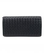 BOTTEGA VENETAボッテガベネタ）の古着「長財布」｜ブラック