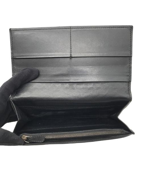 BOTTEGA VENETA（ボッテガベネタ）BOTTEGA VENETA (ボッテガベネタ) 長財布 ブラックの古着・服飾アイテム