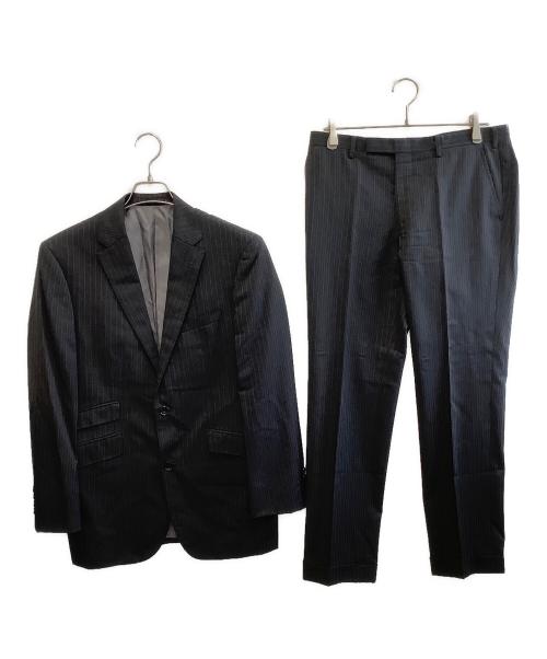 BURBERRY BLACK LABEL（バーバリーブラックレーベル）BURBERRY BLACK LABEL (バーバリーブラックレーベル) セットアップスーツ ブラック サイズ:94-82-170 38Lの古着・服飾アイテム