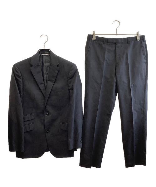 BURBERRY BLACK LABEL（バーバリーブラックレーベル）BURBERRY BLACK LABEL (バーバリーブラックレーベル) セットアップスーツ ブラック サイズ:94-78-175 40Rの古着・服飾アイテム