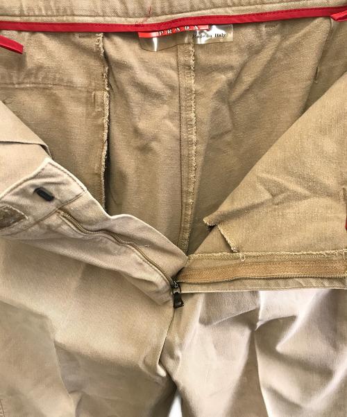 PRADA（プラダ）PRADA (プラダ) デニムパンツ ブラウン サイズ:48の古着・服飾アイテム