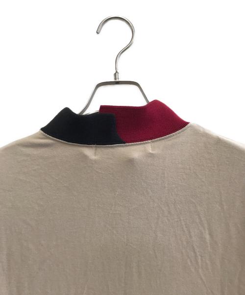 decembermay（ディセンバーメイ）DECEMBERMAY (ディセンバーメイ) 長袖Tシャツ ベージュ サイズ:Mの古着・服飾アイテム