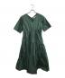 UN3D.（アンスリード）の古着「ティアードワンピース」｜グリーン