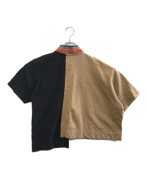 Vivienne Westwood RED LABEL（ヴィヴィアンウエストウッドレッドレーベル）Vivienne Westwood RED LABEL (ヴィヴィアンウエストウッドレッドレーベル) ポロシャツ ベージュ×ブラック サイズ:00の古着・服飾アイテム