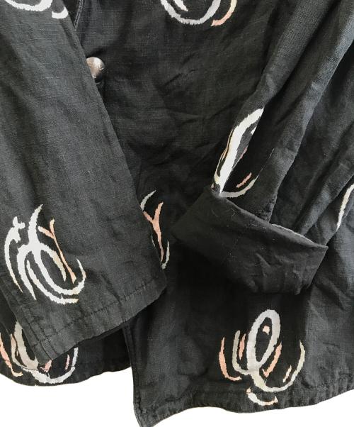 EMPORIO ARMANI（エンポリオアルマーニ）EMPORIO ARMANI (エンポリオアルマーニ) セットアップ ブラック×ピンク サイズ:トップス：46　パンツ：48の古着・服飾アイテム