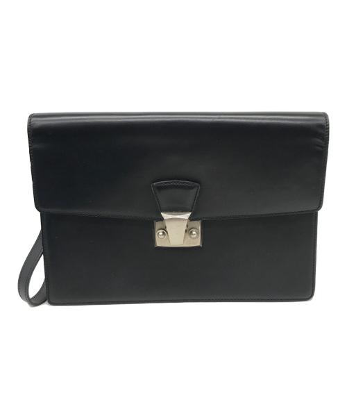 Cartier（カルティエ）Cartier (カルティエ) セカンドバッグ ブラックの古着・服飾アイテム