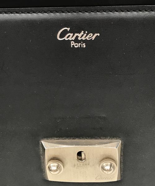 Cartier（カルティエ）Cartier (カルティエ) セカンドバッグ ブラックの古着・服飾アイテム