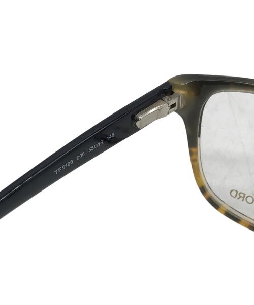 TOM FORD（トムフォード）TOM FORD (トムフォード) 伊達眼鏡 ブラックの古着・服飾アイテム