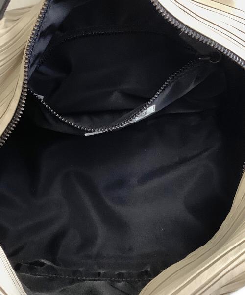 PLEATS PLEASE（プリーツプリーズ）PLEATS PLEASE (プリーツプリーズ) ハンドバッグ グレー×ブラックの古着・服飾アイテム
