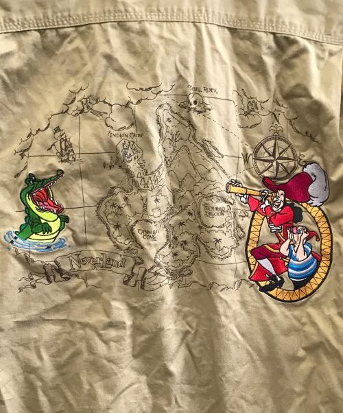 DISNEY（ディズニー）Disney (ディズニー) 長袖シャツ ベージュ サイズ:Lの古着・服飾アイテム