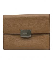 LOEWE（ロエベ）の古着「セカンドバッグ」｜ブラウン