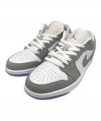 NIKEナイキ）の古着「ローカットスニーカー」｜ホワイト×グレー