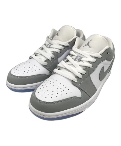 NIKE（ナイキ）NIKE (ナイキ) ローカットスニーカー ホワイト×グレー サイズ:26.5の古着・服飾アイテム