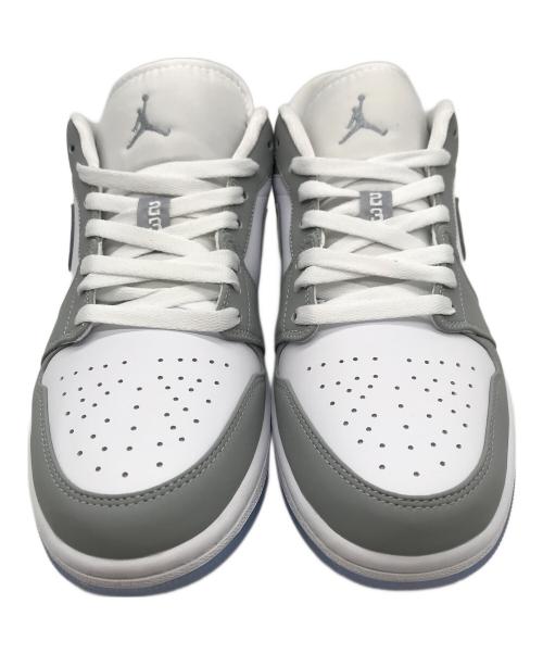 NIKE（ナイキ）NIKE (ナイキ) ローカットスニーカー ホワイト×グレー サイズ:26.5の古着・服飾アイテム