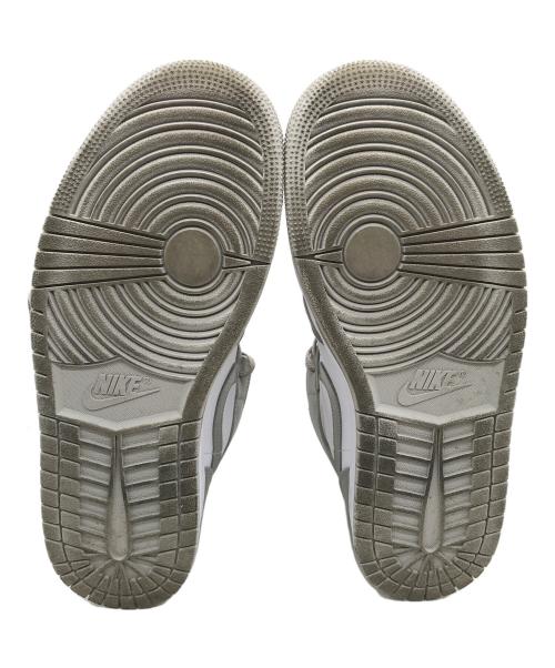 NIKE（ナイキ）NIKE (ナイキ) ハイカットスニーカー ホワイト×グレー サイズ:26の古着・服飾アイテム