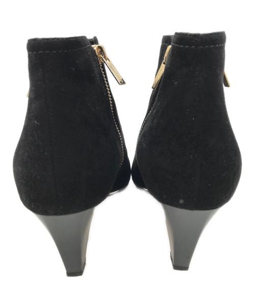 JIMMY CHOO（ジミーチュウ）JIMMY CHOO (ジミーチュウ) ショートブーツ ブラック サイズ:37 1/2の古着・服飾アイテム