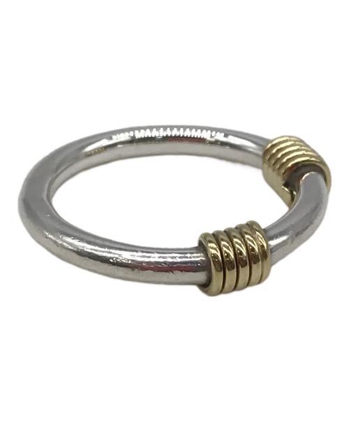 TIFFANY & Co.（ティファニー アンド コー）TIFFANY & Co. (ティファニー) コンビバンドウィズ2ワイヤーリング サイズ:不明の古着・服飾アイテム