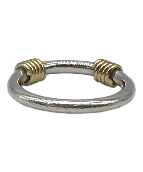 TIFFANY & Co.（ティファニー アンド コー）TIFFANY & Co. (ティファニー) コンビバンドウィズ2ワイヤーリング サイズ:不明の古着・服飾アイテム