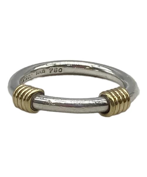 TIFFANY & Co.（ティファニー アンド コー）TIFFANY & Co. (ティファニー) コンビバンドウィズ2ワイヤーリング サイズ:不明の古着・服飾アイテム