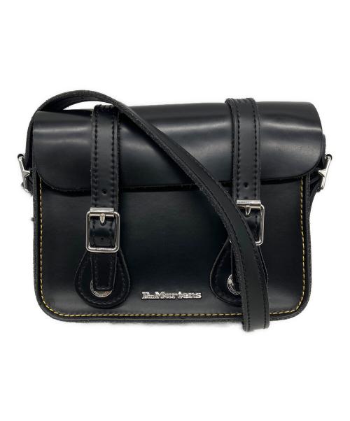 Dr.Martens（ドクターマーチン）Dr.Martens (ドクターマーチン) 7インチサッチェルバッグ ブラック×イエローの古着・服飾アイテム