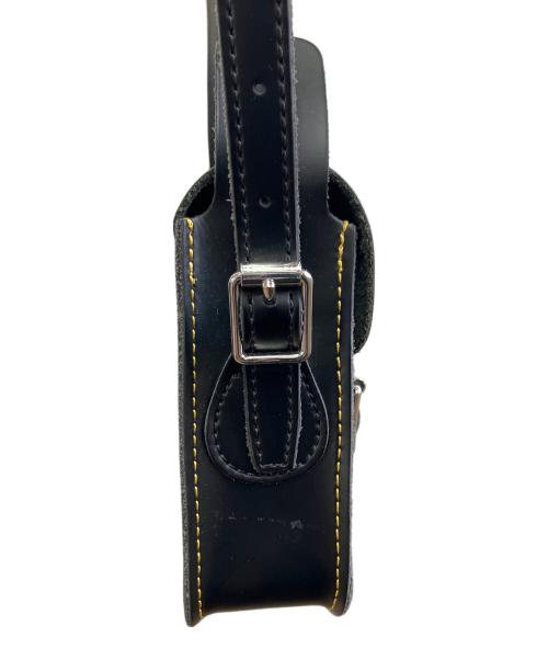 Dr.Martens（ドクターマーチン）Dr.Martens (ドクターマーチン) 7インチサッチェルバッグ ブラック×イエローの古着・服飾アイテム