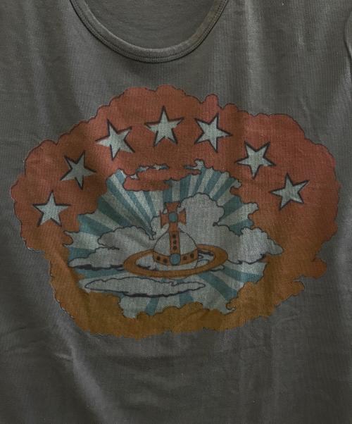 Vivienne Westwood（ヴィヴィアンウエストウッド）Vivienne Westwood (ヴィヴィアンウエストウッド) 半袖カットソー ブラック サイズ:46の古着・服飾アイテム