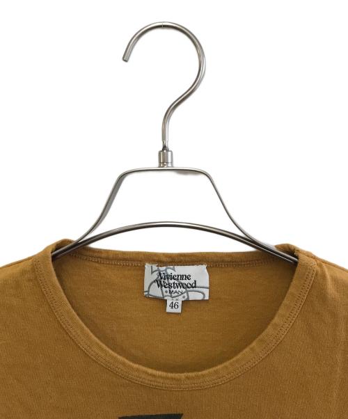 Vivienne Westwood man（ヴィヴィアン ウェストウッド マン）Vivienne Westwood man (ヴィヴィアン ウェストウッド マン) 半袖カットソー ブラウン サイズ:46の古着・服飾アイテム