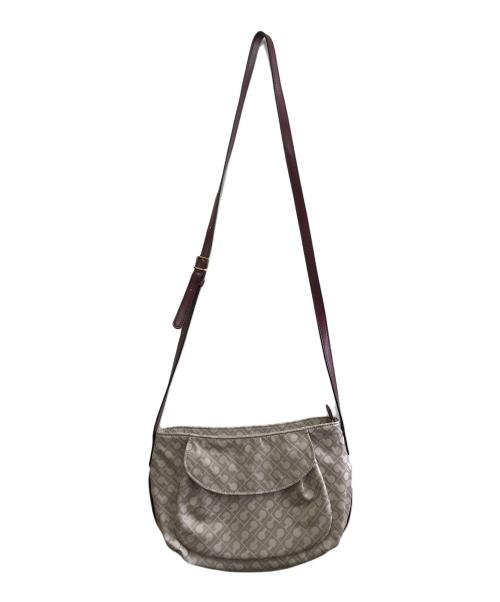 GHERARDINI（ゲラルディーニ）GHERARDINI (ゲラルディーニ) ショルダーバッグ ベージュ×レッドの古着・服飾アイテム