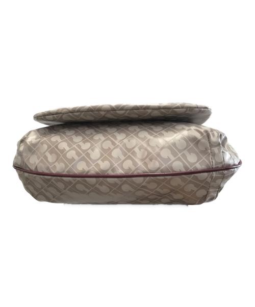 GHERARDINI（ゲラルディーニ）GHERARDINI (ゲラルディーニ) ショルダーバッグ ベージュ×レッドの古着・服飾アイテム