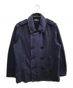 RALPH LAURENラルフローレン）の古着「スウェットPコート」｜ネイビー