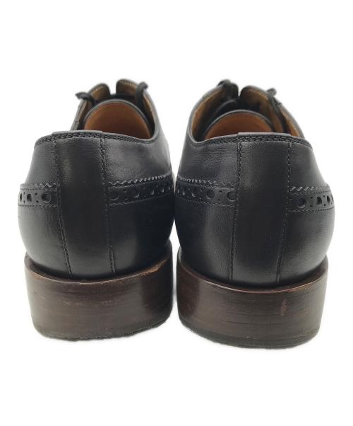 GUCCI（グッチ）GUCCI (グッチ) ウィングチップシューズ ブラック×ブラウン サイズ:7 1/2の古着・服飾アイテム