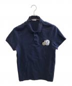 MONCLERモンクレール）の古着「ポロシャツ」｜ネイビー