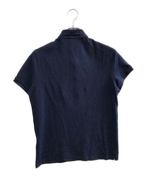 MONCLER（モンクレール）MONCLER (モンクレール) ポロシャツ ネイビー サイズ:Mの古着・服飾アイテム