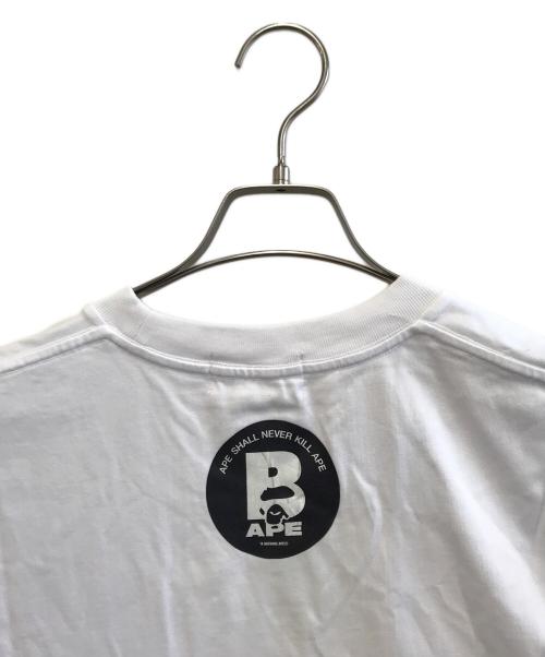 A BATHING APE（アベイシングエイプ）A BATHING APE (ア ベイシング エイプ) 半袖カットソー ホワイト サイズ:XLの古着・服飾アイテム
