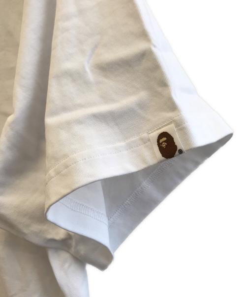 A BATHING APE（アベイシングエイプ）A BATHING APE (ア ベイシング エイプ) 半袖カットソー ホワイト サイズ:XLの古着・服飾アイテム