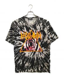 DSQUARED2（ディースクエアード）の古着「半袖カットソー」｜ブラック×ホワイト